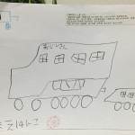 教室の風景  年長男子