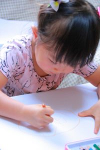 体験をされた年長女子のお母さまより