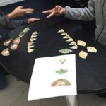 ピザゲームで分数計算