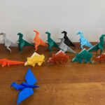 恐竜折り紙からのママのあり方