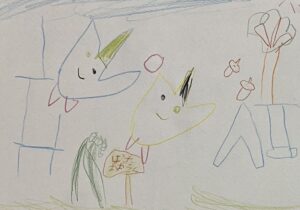 初めてのオンライン教室　小1男子